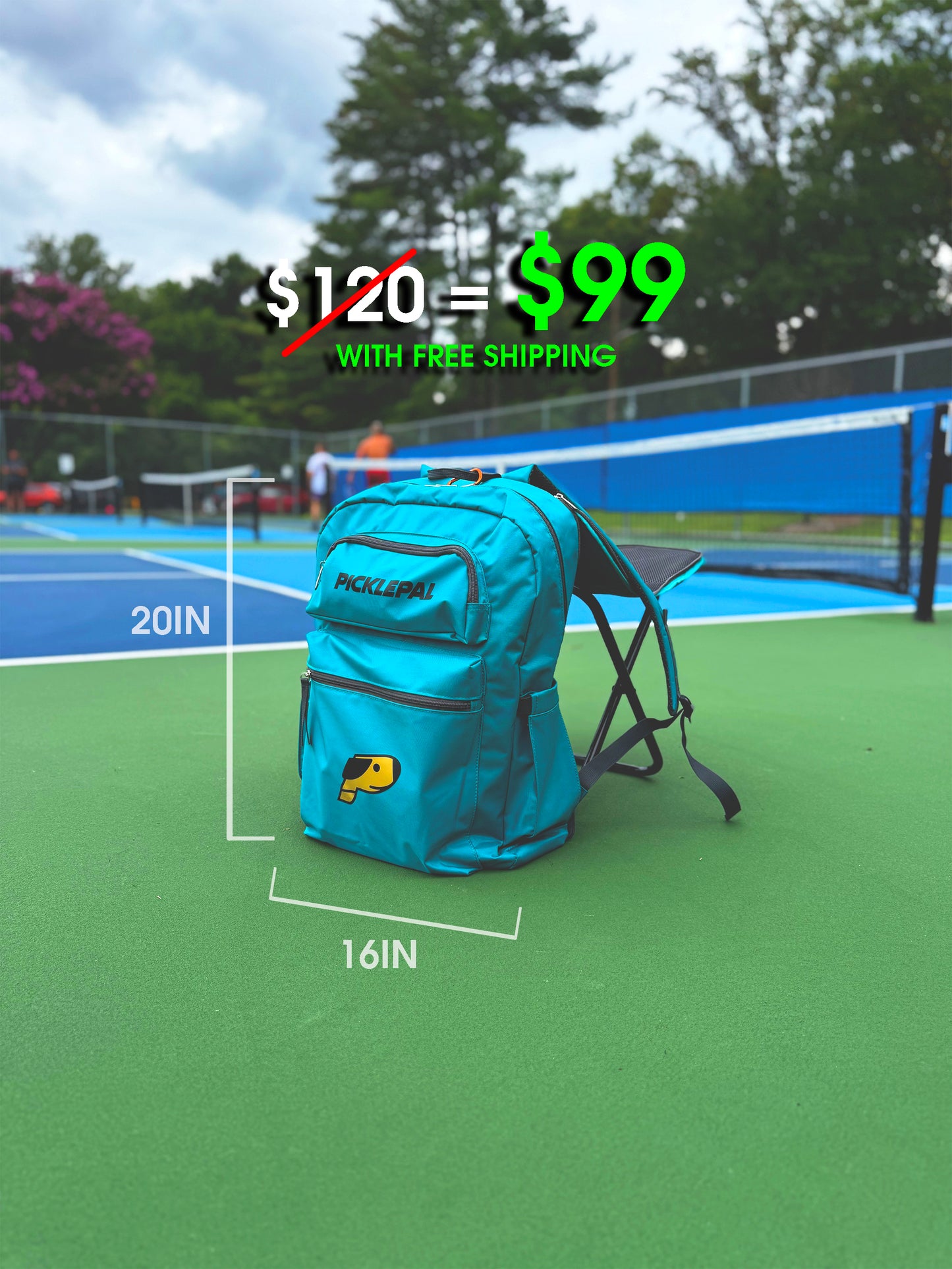 PicklePal Bag & Chair Combo